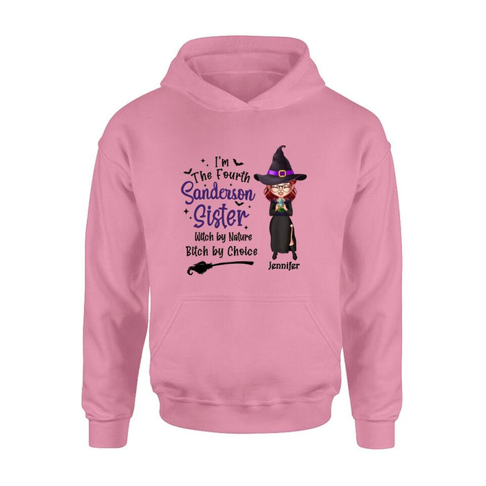 Custom Personalized Witch Shirt/ Hoodie - Gift Idea For Halloween - I'm The Fourth Sanderson Sister