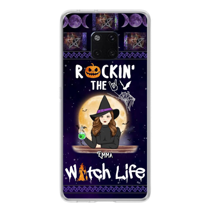 Custom Personalized Witch Phone Case - Halloween Gift Idea - Rockin' The Witch Life - Case For Xiaomi, Huawei & Oppo