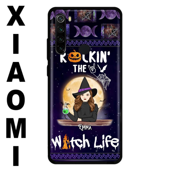 Custom Personalized Witch Phone Case - Halloween Gift Idea - Rockin' The Witch Life - Case For Xiaomi, Huawei & Oppo