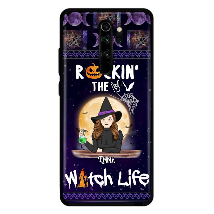 Custom Personalized Witch Phone Case - Halloween Gift Idea - Rockin' The Witch Life - Case For Xiaomi, Huawei & Oppo