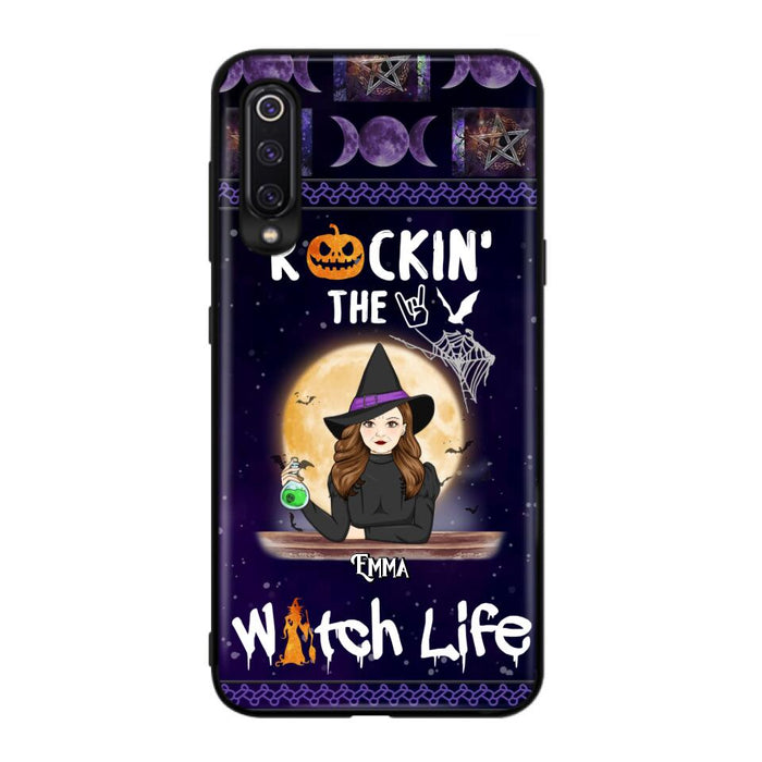 Custom Personalized Witch Phone Case - Halloween Gift Idea - Rockin' The Witch Life - Case For Xiaomi, Huawei & Oppo