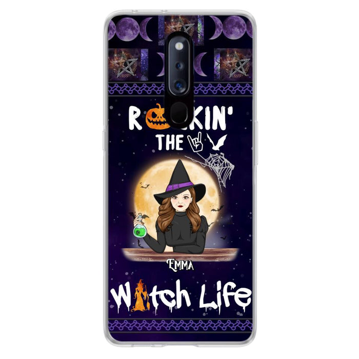 Custom Personalized Witch Phone Case - Halloween Gift Idea - Rockin' The Witch Life - Case For Xiaomi, Huawei & Oppo