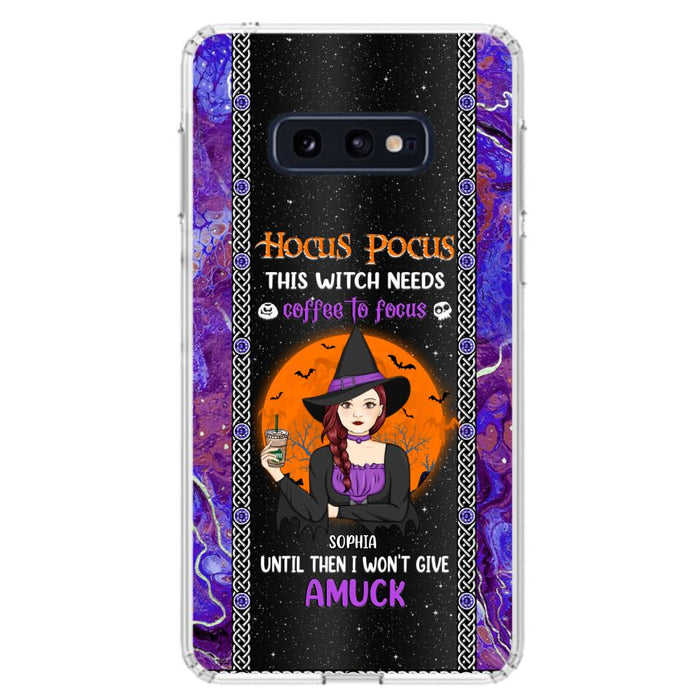 Custom Personalized Witch Phone Case - Halloween Gift Idea For Friends - Hocus Pocus - Case for iPhone & Samsung