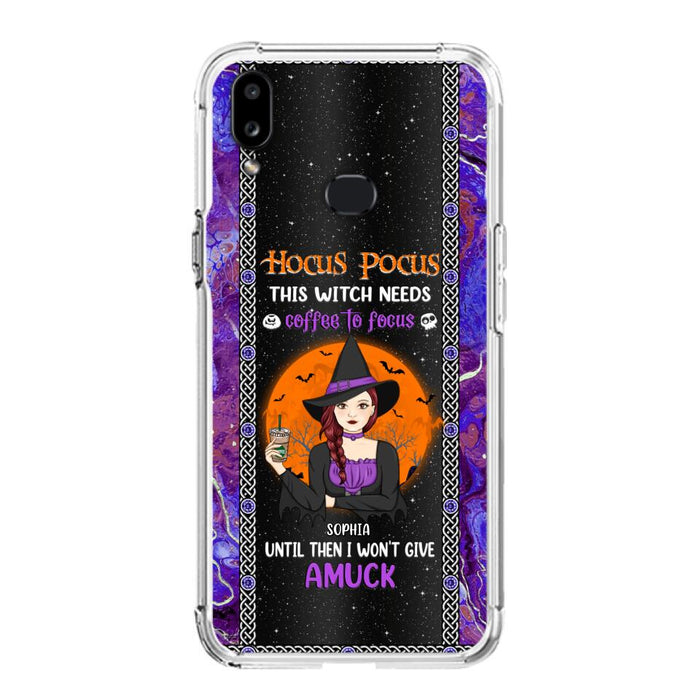 Custom Personalized Witch Phone Case - Halloween Gift Idea For Friends - Hocus Pocus - Case for iPhone & Samsung