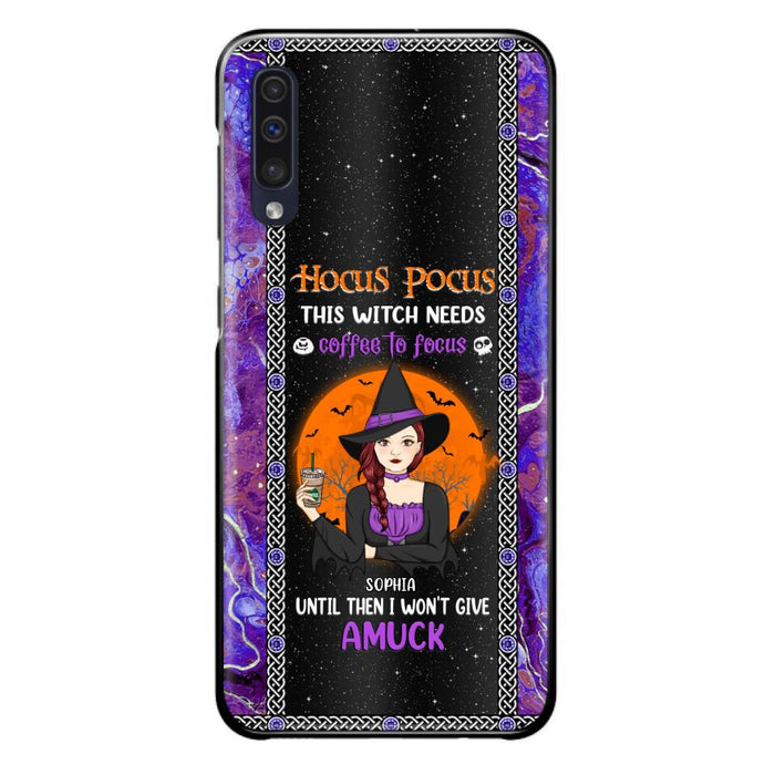 Custom Personalized Witch Phone Case - Halloween Gift Idea For Friends - Hocus Pocus - Case for iPhone & Samsung