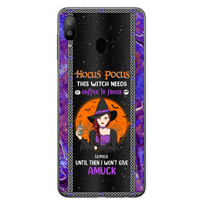 Custom Personalized Witch Phone Case - Halloween Gift Idea For Friends - Hocus Pocus - Case for iPhone & Samsung