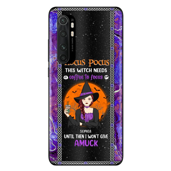 Custom Personalized Witch Phone Case - Halloween Gift Idea For Friends - Hocus Pocus - Case For Xiaomi, Oppo & Huawei