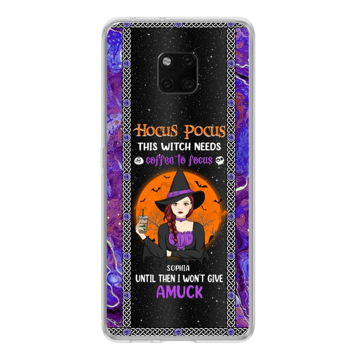 Custom Personalized Witch Phone Case - Halloween Gift Idea For Friends - Hocus Pocus - Case For Xiaomi, Oppo & Huawei