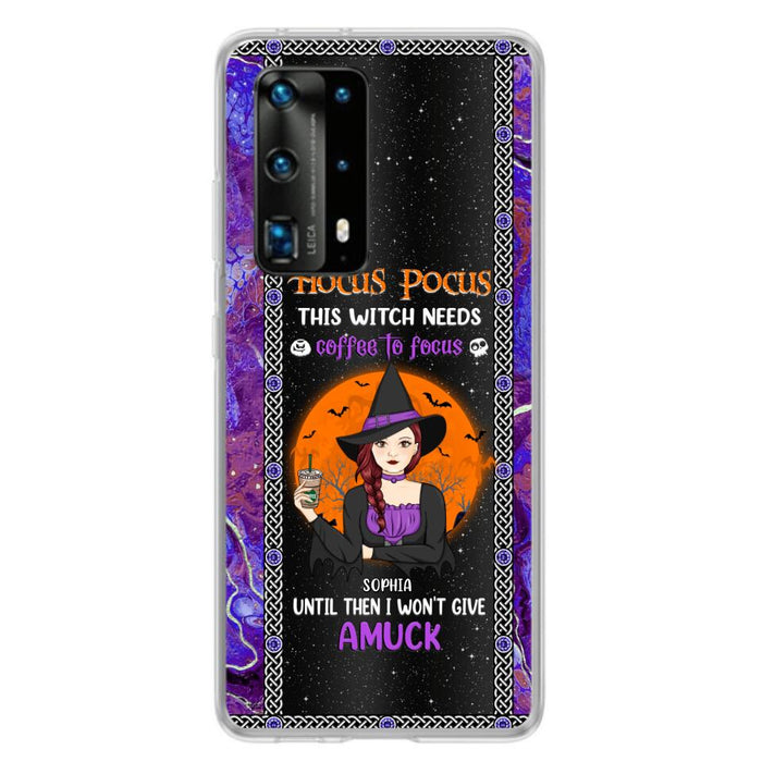 Custom Personalized Witch Phone Case - Halloween Gift Idea For Friends - Hocus Pocus - Case For Xiaomi, Oppo & Huawei