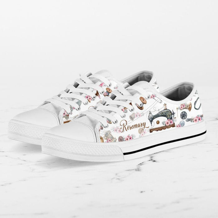 Custom Personalized Sewing Sneakers - DZ0115