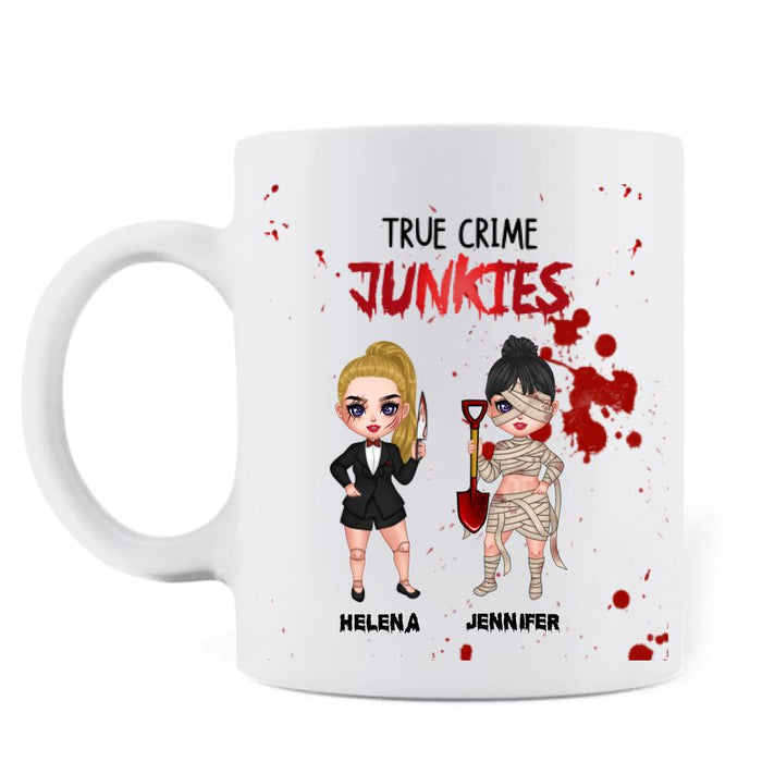 Personalized Halloween Coffee Mug - Gift Idea For Halloween/ Friends - Finding Friends With The Same Mental Disorder As You