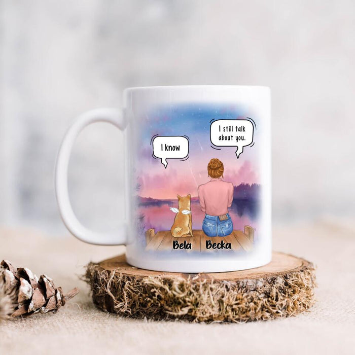 Custom Personalized Dog Mom Mug - Upto 4 Pets - Gift Idea For Pet Lover - FXVV9O