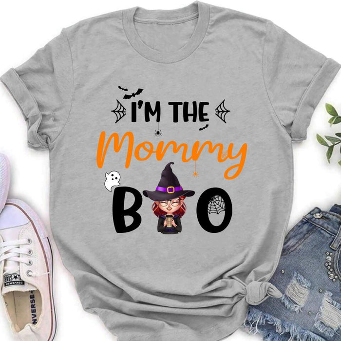 Custom Personalized I Am The Boo Family T-shirt - Halloween Gift Idea For Whole Family