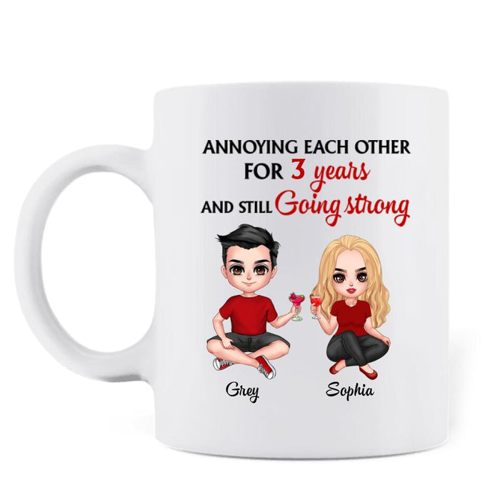 Custom Personalized Couple Coffee Mug - Gifts for Couples, Lovers - Annoying Couple Mug