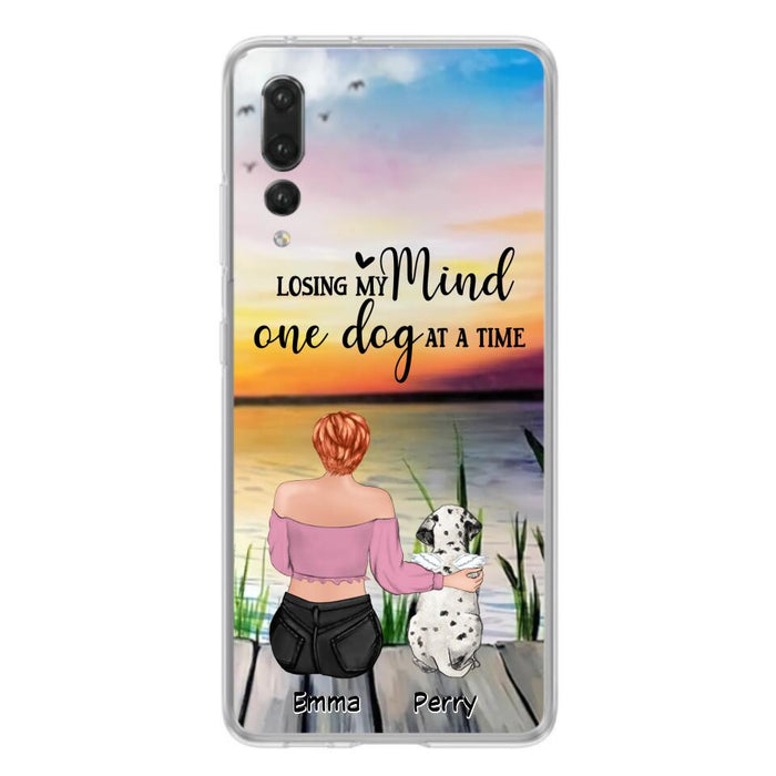 Custom Personalized Pet Mom/Dad Phone Case For Xiaomi/ Oppo/ Huawei - Gift Idea For Pet Owner With Up To 5 Cats/ Dogs - Losing My Mind One Dog At A Time