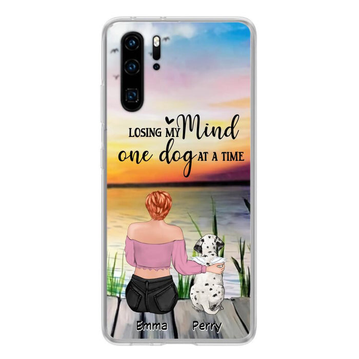 Custom Personalized Pet Mom/Dad Phone Case For Xiaomi/ Oppo/ Huawei - Gift Idea For Pet Owner With Up To 5 Cats/ Dogs - Losing My Mind One Dog At A Time