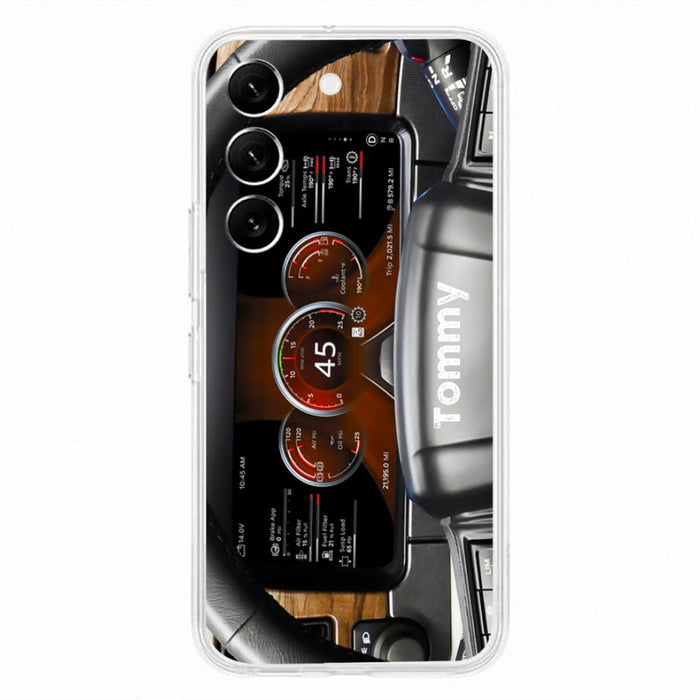 Custom Personalized Truck Dashboard Phone Case - Case For Iphone, Samsung and Xiaomi - 6D8KY1