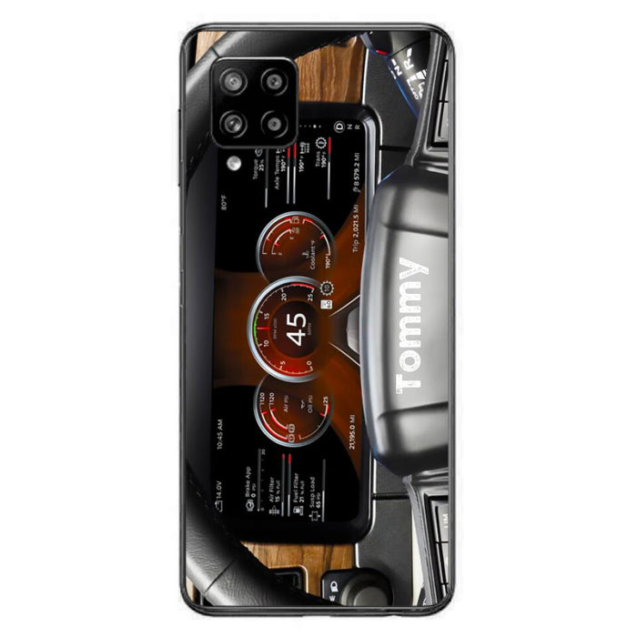 Custom Personalized Truck Dashboard Phone Case - Case For Iphone, Samsung and Xiaomi - 6D8KY1