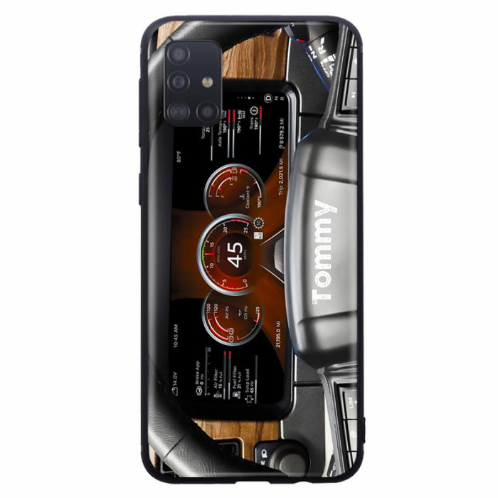 Custom Personalized Truck Dashboard Phone Case - Case For Iphone, Samsung and Xiaomi - 6D8KY1