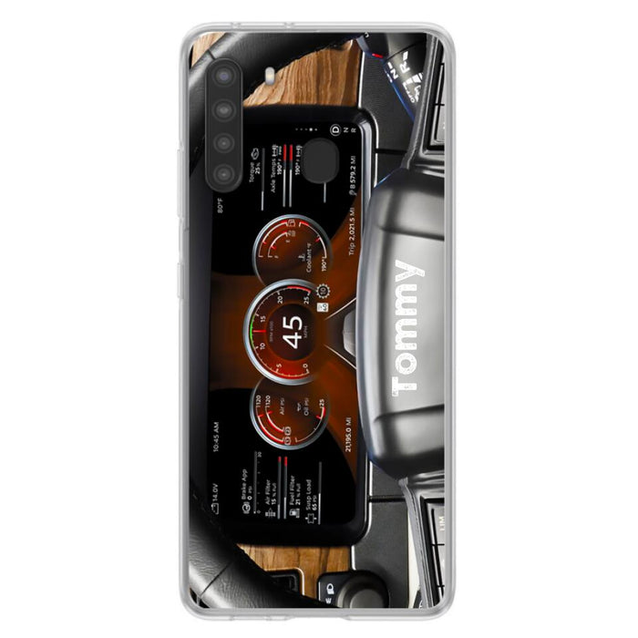 Custom Personalized Truck Dashboard Phone Case - Case For Iphone, Samsung and Xiaomi - 6D8KY1