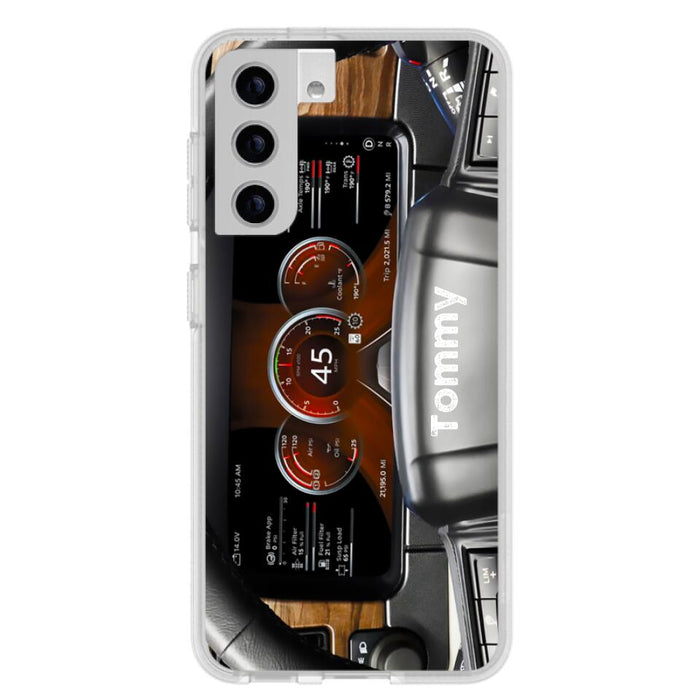 Custom Personalized Truck Dashboard Phone Case - Case For Iphone, Samsung and Xiaomi - 6D8KY1