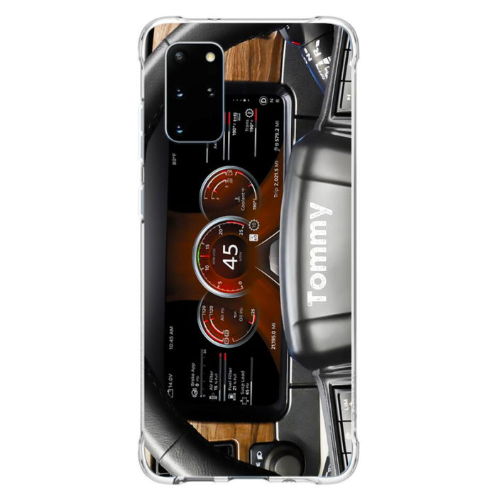 Custom Personalized Truck Dashboard Phone Case - Case For Iphone, Samsung and Xiaomi - 6D8KY1