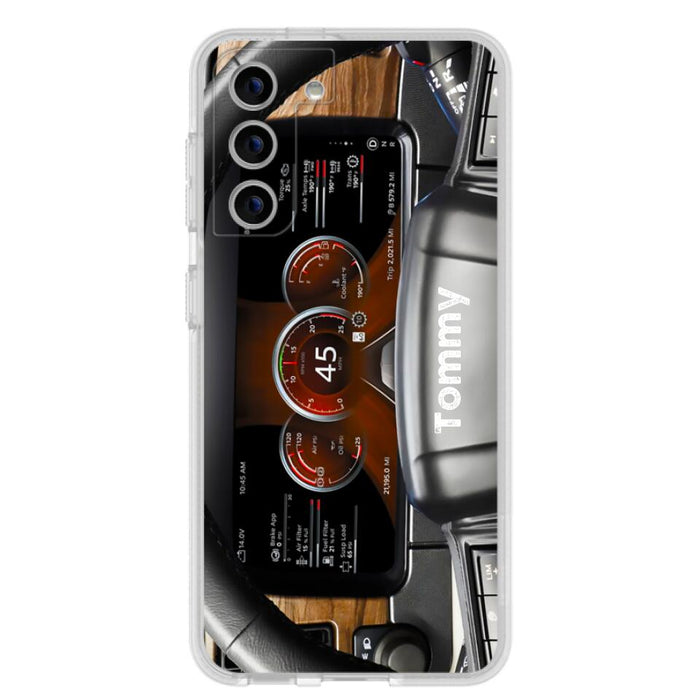 Custom Personalized Truck Dashboard Phone Case - Case For Iphone, Samsung and Xiaomi - 6D8KY1