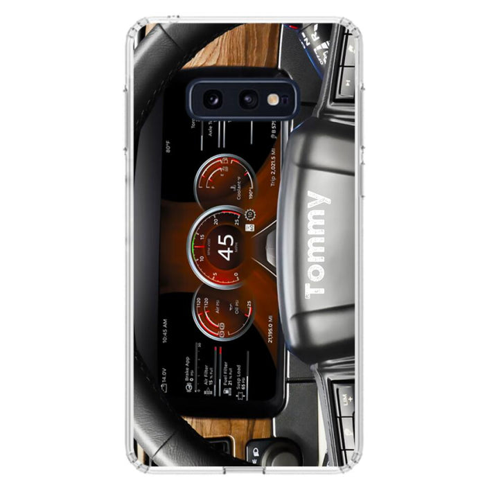 Custom Personalized Truck Dashboard Phone Case - Case For Iphone, Samsung and Xiaomi - 6D8KY1