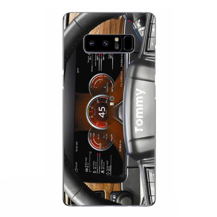 Custom Personalized Truck Dashboard Phone Case - Case For Iphone, Samsung and Xiaomi - 6D8KY1