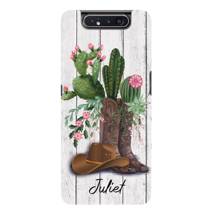 Custom Personalized Horse Girl Phone Case - Gift For Horse Lovers - Case For iPhone, Samsung and Xiaomi - TDPH45