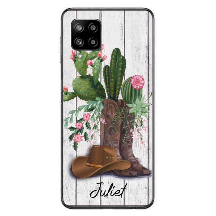 Custom Personalized Horse Girl Phone Case - Gift For Horse Lovers - Case For iPhone, Samsung and Xiaomi - TDPH45