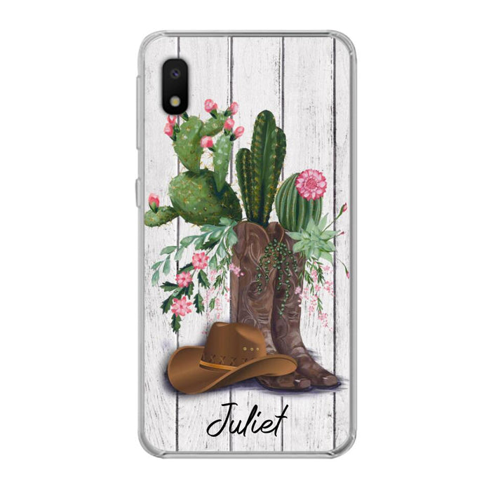 Custom Personalized Horse Girl Phone Case - Gift For Horse Lovers - Case For iPhone, Samsung and Xiaomi - TDPH45