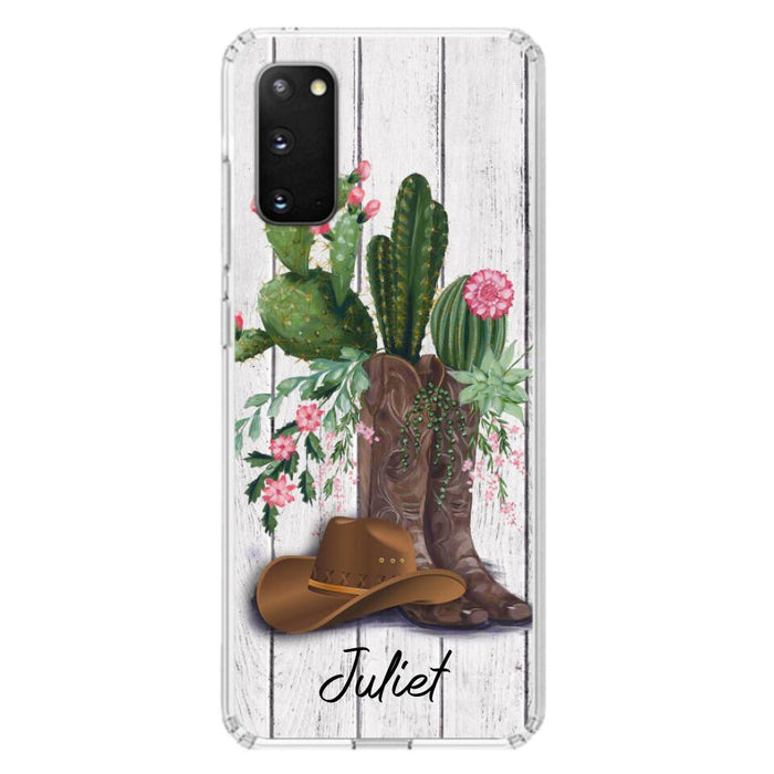 Custom Personalized Horse Girl Phone Case - Gift For Horse Lovers - Case For iPhone, Samsung and Xiaomi - TDPH45