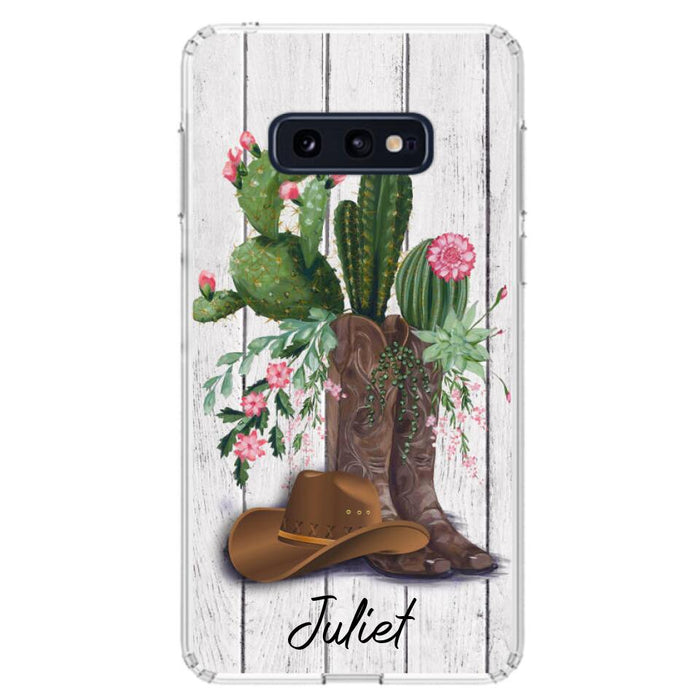 Custom Personalized Horse Girl Phone Case - Gift For Horse Lovers - Case For iPhone, Samsung and Xiaomi - TDPH45