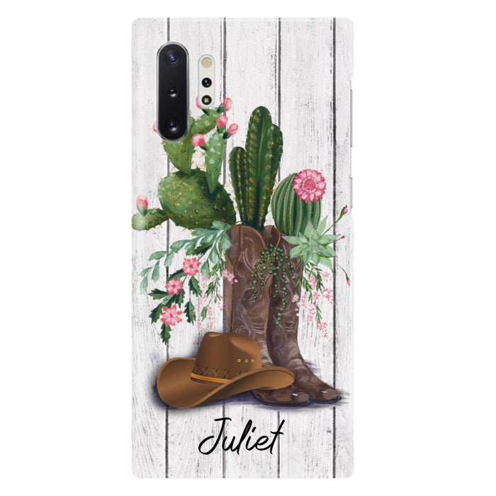 Custom Personalized Horse Girl Phone Case - Gift For Horse Lovers - Case For iPhone, Samsung and Xiaomi - TDPH45