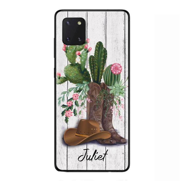 Custom Personalized Horse Girl Phone Case - Gift For Horse Lovers - Case For iPhone, Samsung and Xiaomi - TDPH45