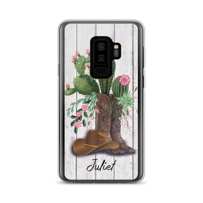 Custom Personalized Horse Girl Phone Case - Gift For Horse Lovers - Case For iPhone, Samsung and Xiaomi - TDPH45