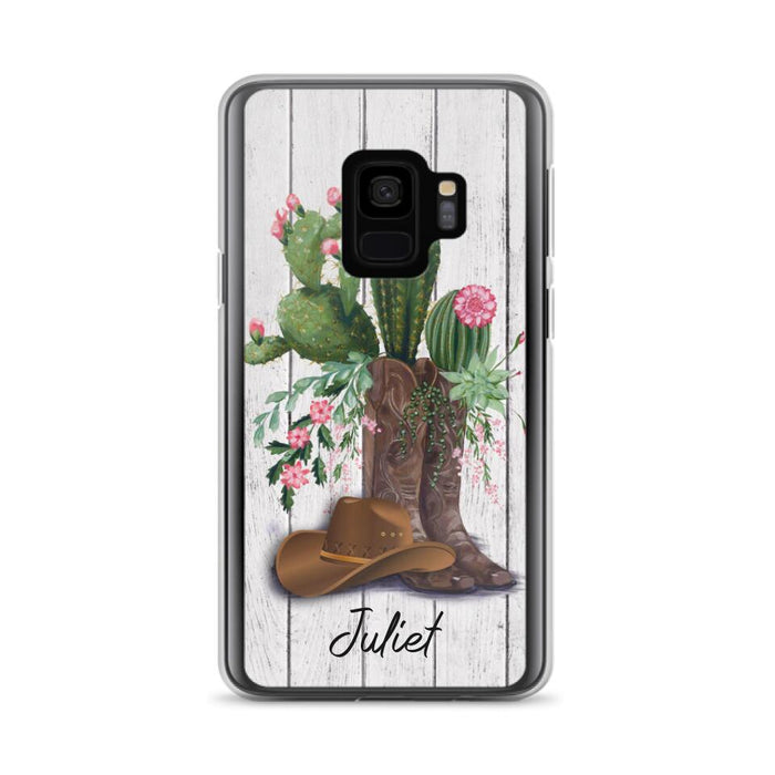 Custom Personalized Horse Girl Phone Case - Gift For Horse Lovers - Case For iPhone, Samsung and Xiaomi - TDPH45