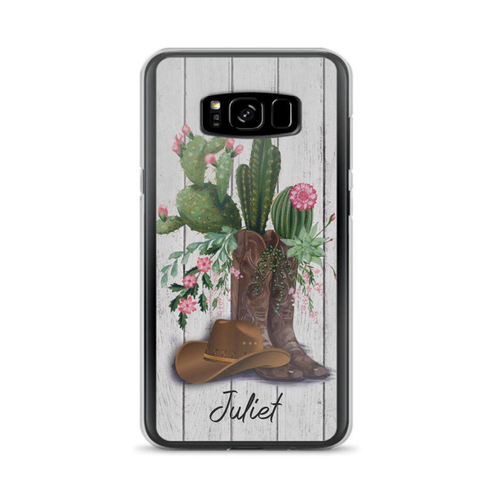 Custom Personalized Horse Girl Phone Case - Gift For Horse Lovers - Case For iPhone, Samsung and Xiaomi - TDPH45