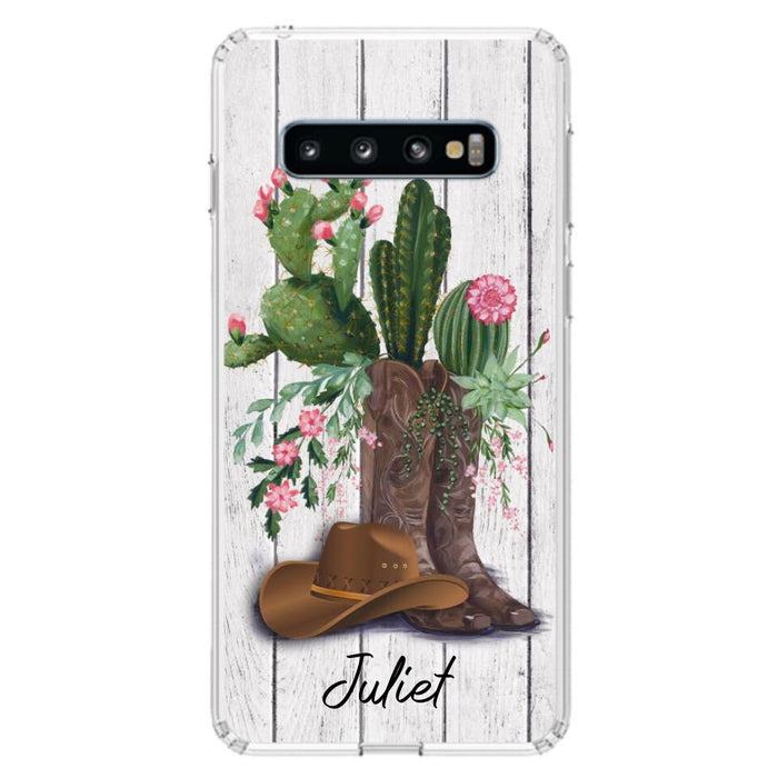 Custom Personalized Horse Girl Phone Case - Gift For Horse Lovers - Case For iPhone, Samsung and Xiaomi - TDPH45