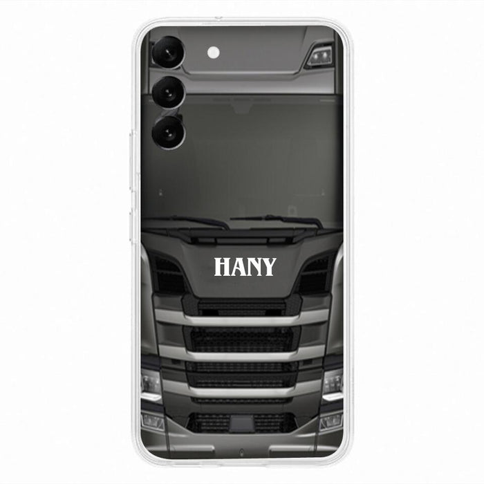 Custom Personalized Heavy Truck Phone Case - Gift Idea For Truckers - Case For iPhone, Samsung and Xiaomi - PGS2ML