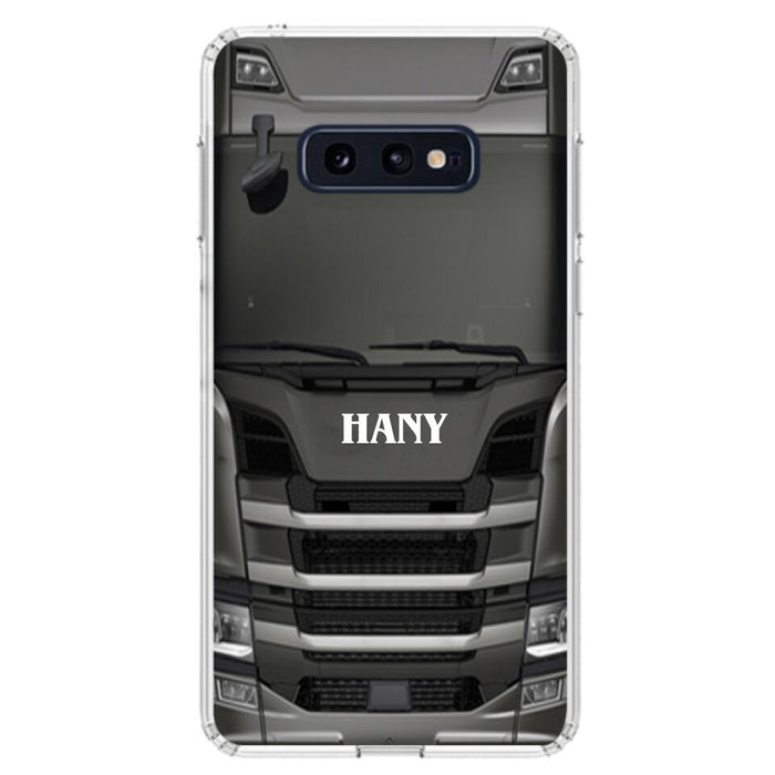 Custom Personalized Heavy Truck Phone Case - Gift Idea For Truckers - Case For iPhone, Samsung and Xiaomi - PGS2ML