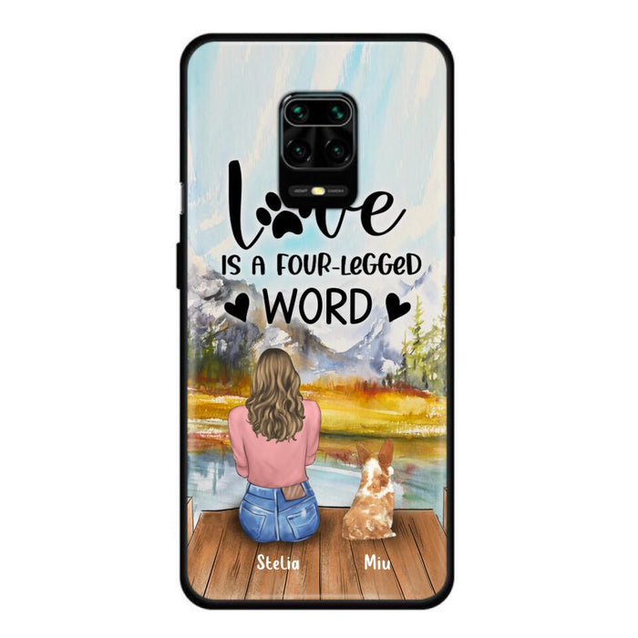 Custom Personalized Pet Mom/Pet Dad Phone Case - Gift for Dog Lovers/Cat Lovers - Up to 4 Pets - Life is better with fur babies