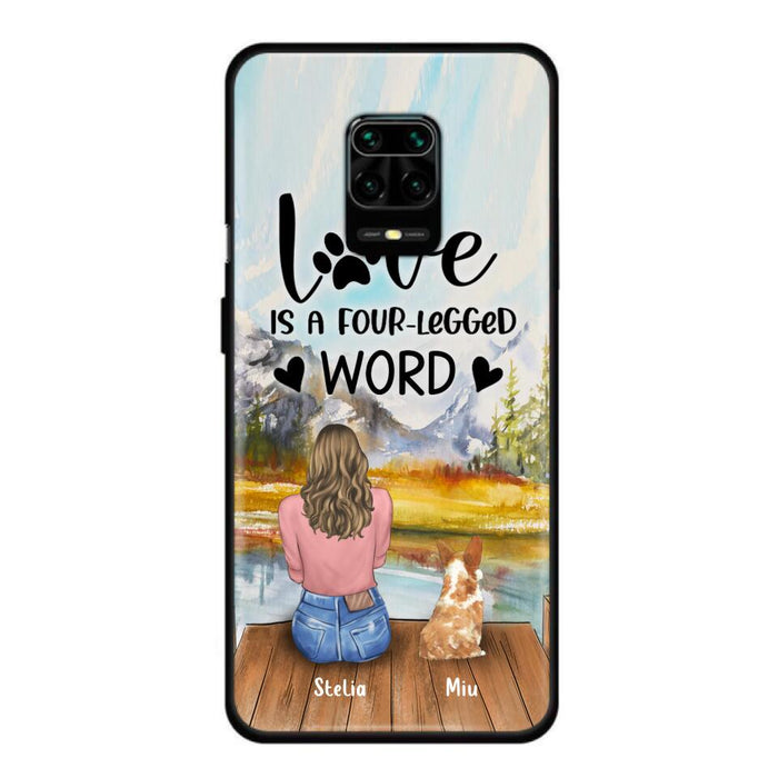 Custom Personalized Pet Mom/Pet Dad Phone Case - Gift for Dog Lovers/Cat Lovers - Up to 4 Pets - Life is better with fur babies