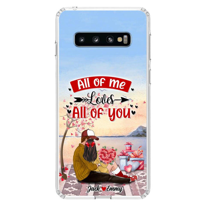 Custom Personalized Couple Phone Case - Best Gift For Couple - Happy Valentine's Day