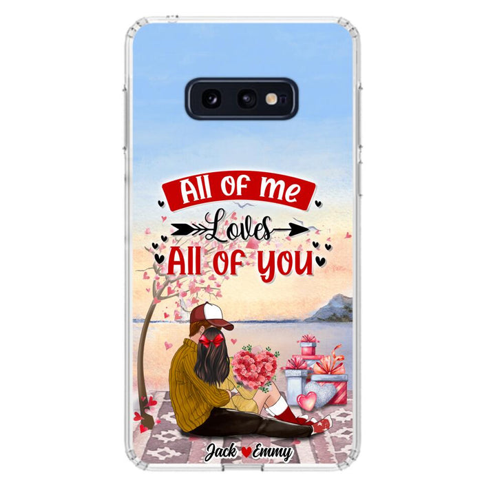 Custom Personalized Couple Phone Case - Best Gift For Couple - Happy Valentine's Day