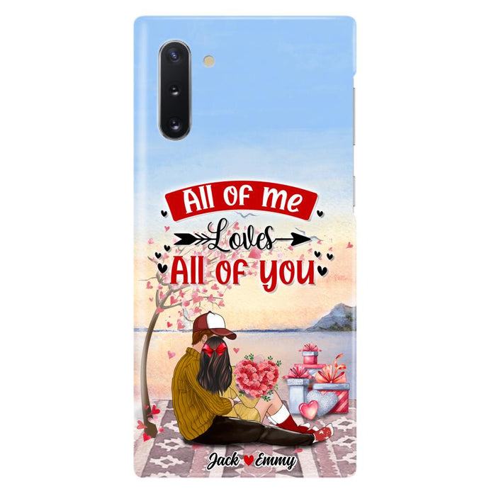 Custom Personalized Couple Phone Case - Best Gift For Couple - Happy Valentine's Day