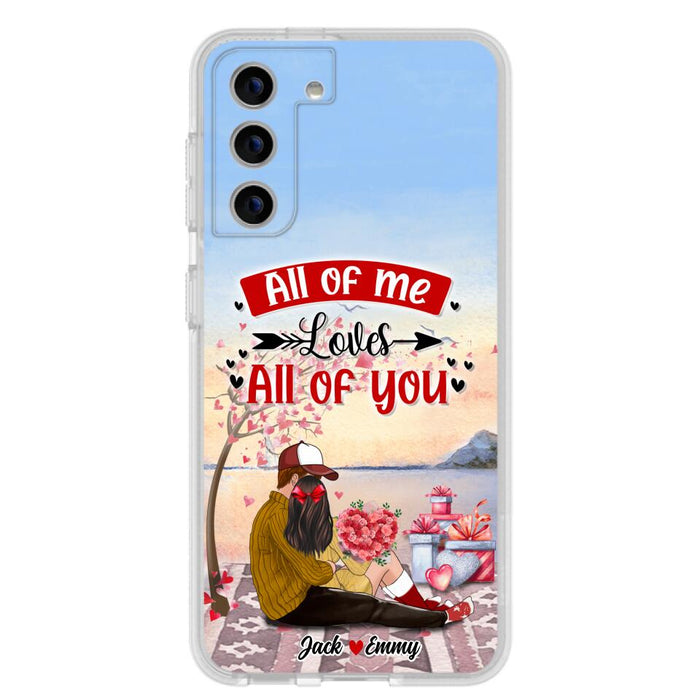 Custom Personalized Couple Phone Case - Best Gift For Couple - Happy Valentine's Day