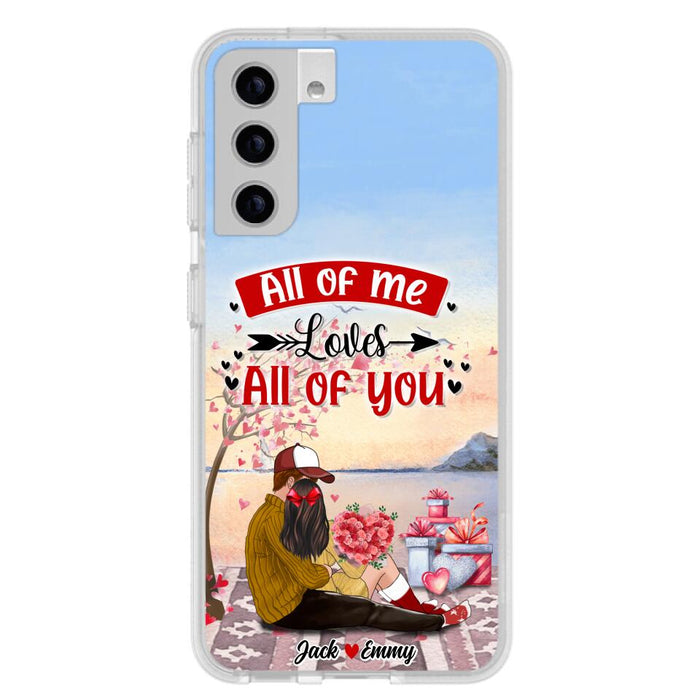 Custom Personalized Couple Phone Case - Best Gift For Couple - Happy Valentine's Day