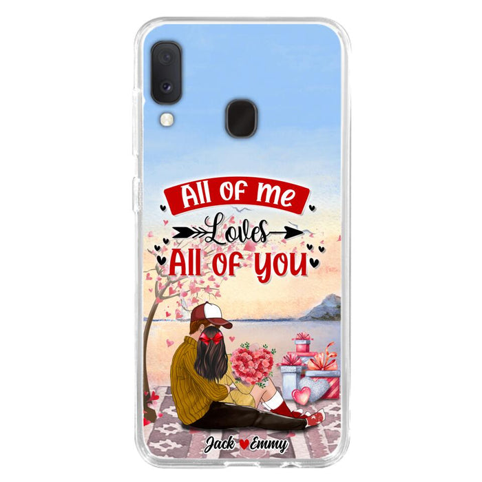 Custom Personalized Couple Phone Case - Best Gift For Couple - Happy Valentine's Day